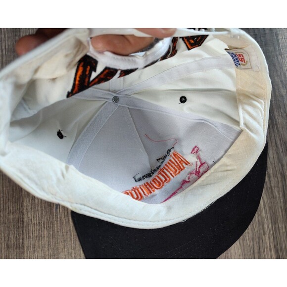 NHRA Hat Adjustable Vintage 90s Nationals Autolite Snapback Cap - Picture 8 of 9